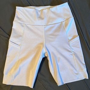 Silver Women’s Biker Shorts